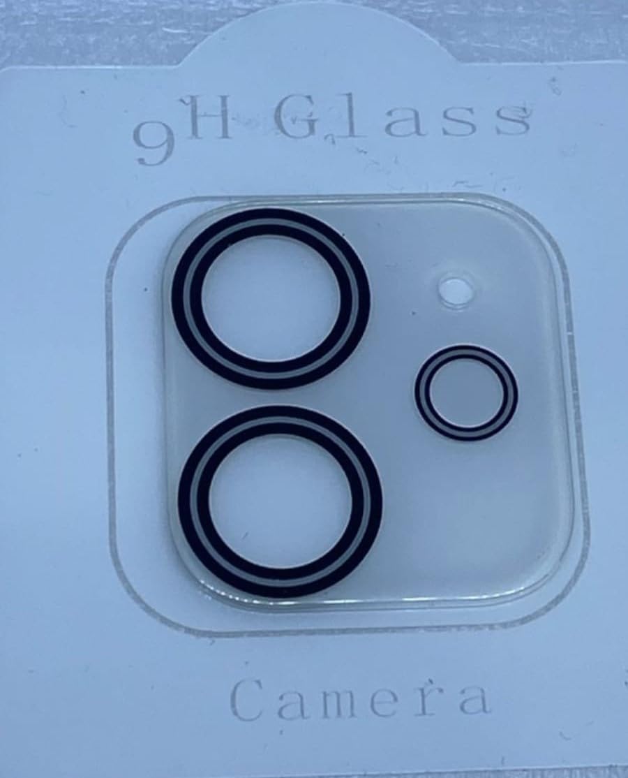 Camera Protection Glass Lens (Camera Protector) Compatible with Iphone 12 pro Camera Screen Protector Tempered Glass HD Full Coverage Anti-Scratch by Amarah Store (Clear)