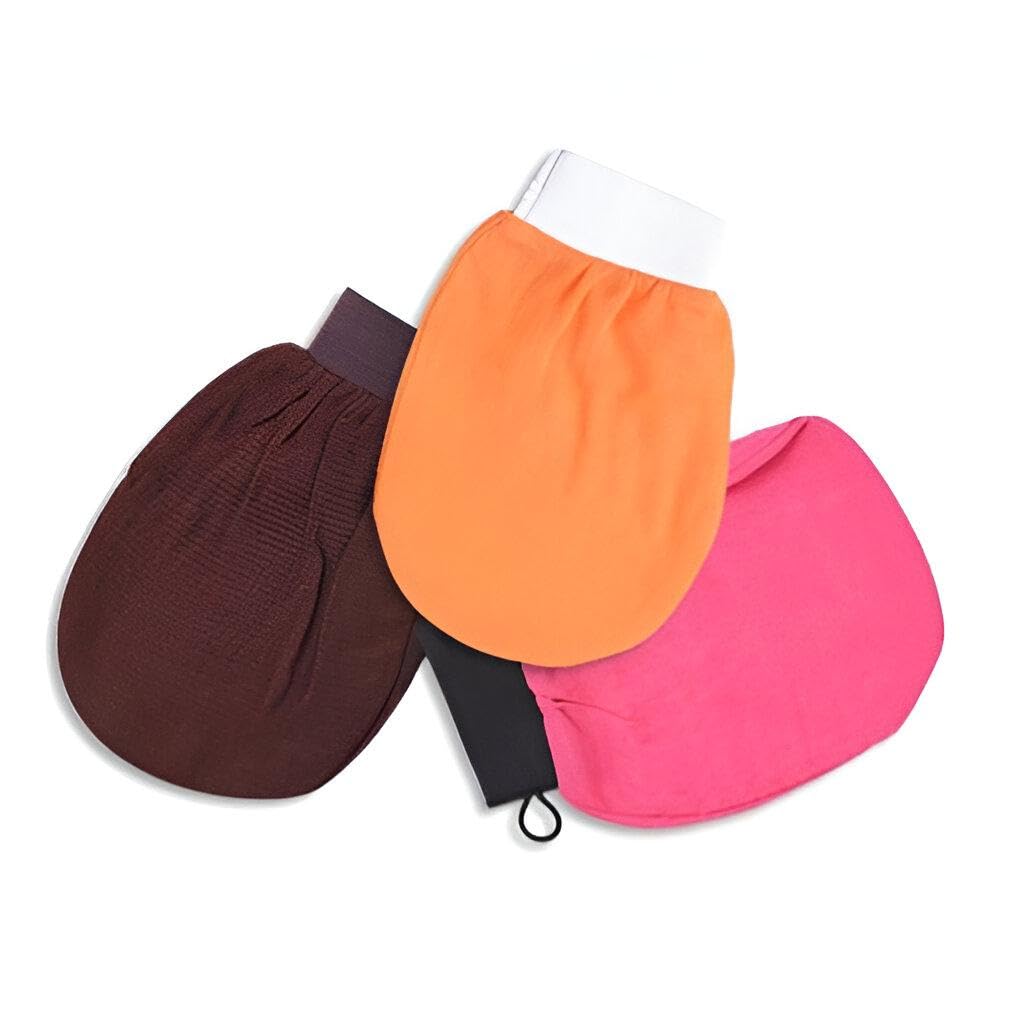 Exfoliating Bath Sponge, Body Exfoliating Mitt, Amazing Magic Exfoliating Bath Sponge, Super Soft 3D Exfoliating Bath Sponge for a Refreshing Shower Experience (3pcs)