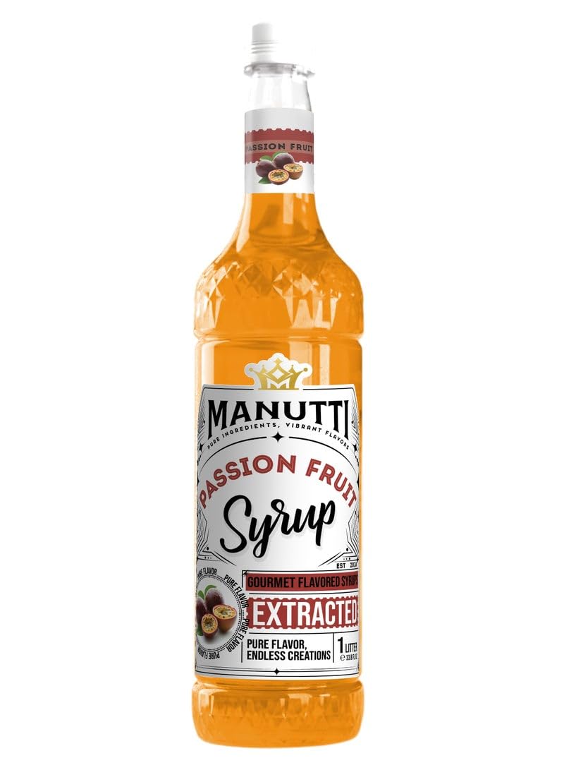 Manutti Passion Fruit Syrup 1 liters