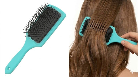 square Large Plate Airbag Massage Comb Hair Brush for Other Beauty & Personal Care Products | Anti-Static Wet Or Dry Detangling Brushes -multicolor