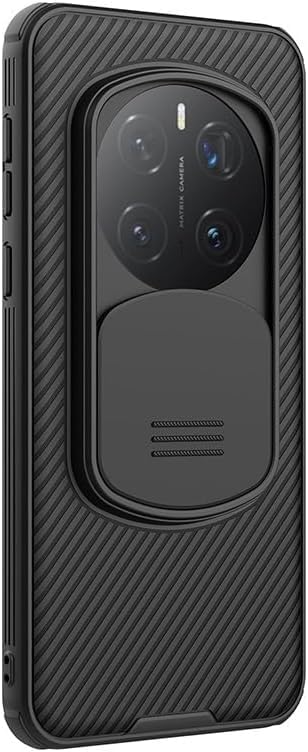 Nillkin Case For Honor Magic 7 Pro 5G 2024 with Camera Protective Cover, CamShield Pro Case for Honor Magic 7 Pro 5G 2024, Slim and Stylish Protective Case Camera Slide Protection Cover (Black)