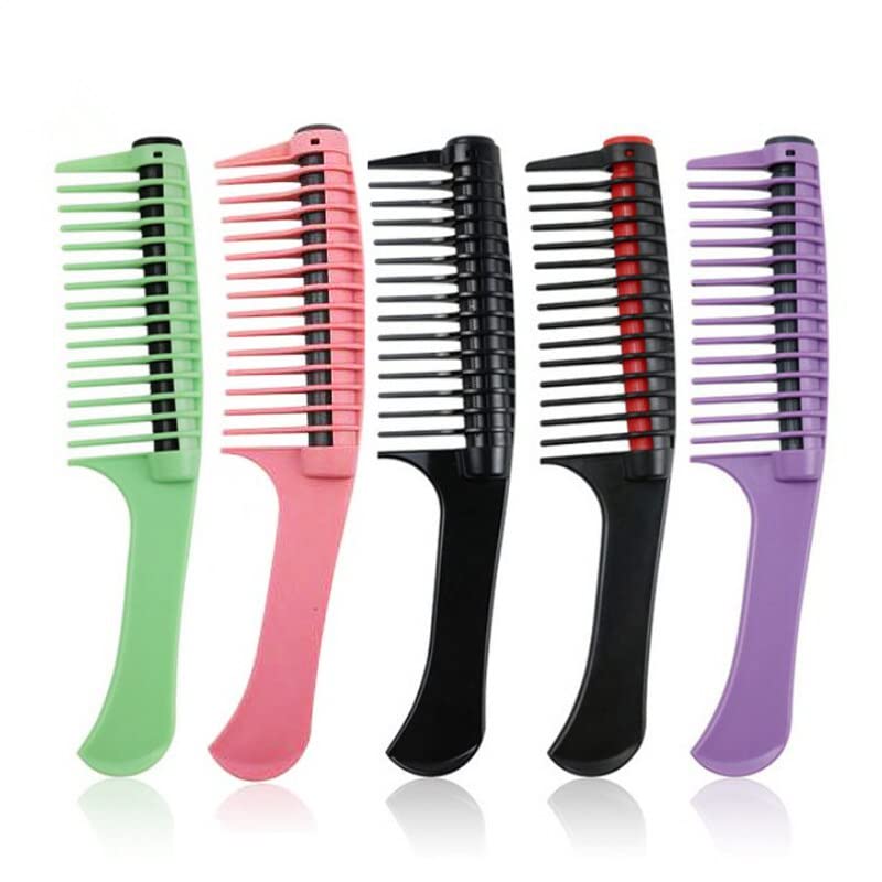 Tangle Free Rotating Comb - with Hair Color Barrel (Beige*Black)