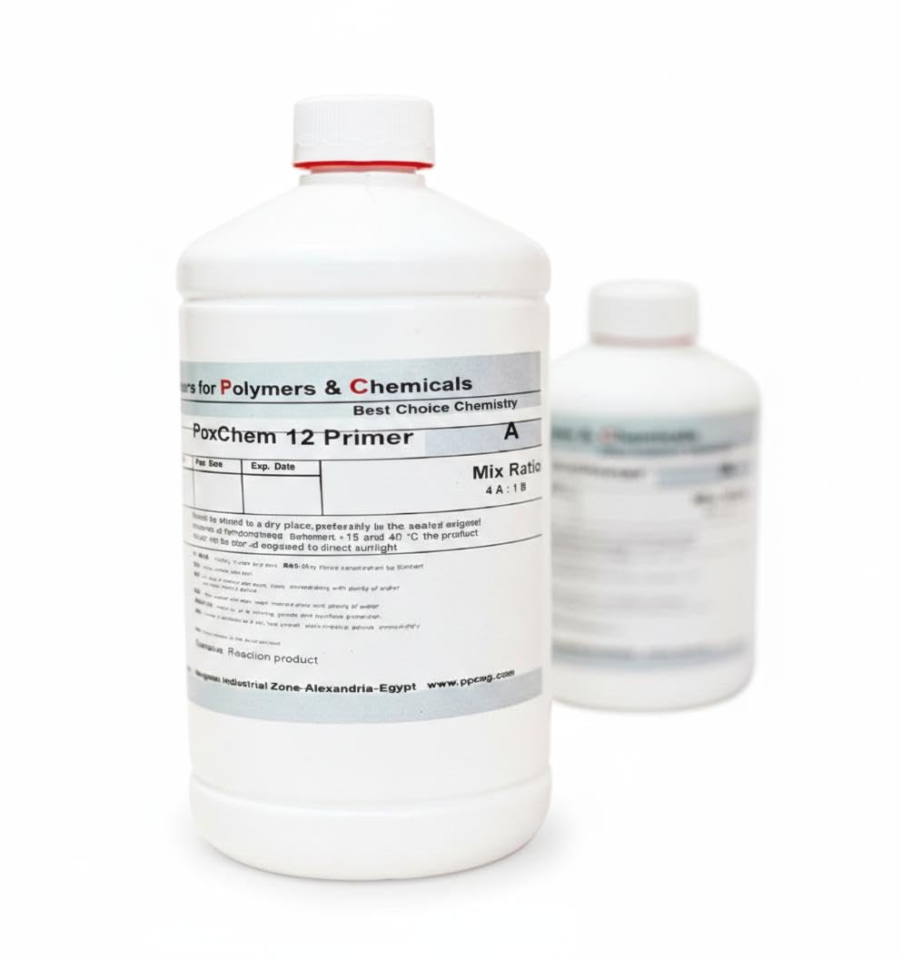 PoxChem 12 penetrating Epoxy Primer-Concrete Surface Hardener&Dust-Proofer(1kg) professional Grade indoor/outdoor Floor protection