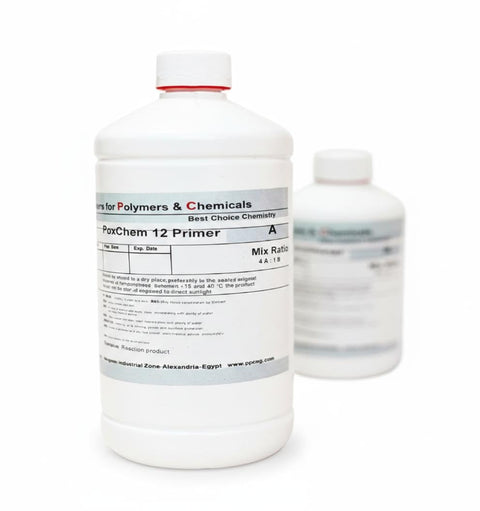 PoxChem 12 penetrating Epoxy Primer-Concrete Surface Hardener&Dust-Proofer(1kg) professional Grade indoor/outdoor Floor protection