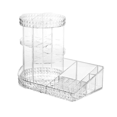 VPLLEX Makeup Organizer Lipstick Cosmetic Nail Polish Rack 3 Layer Make Up Brush Shelf Storage holder Home storage