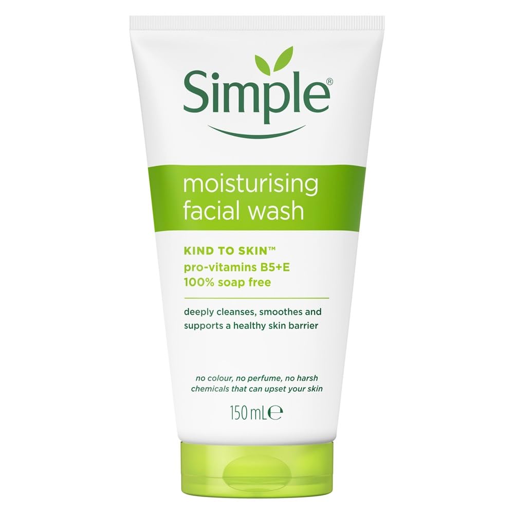 Simple Kind to Skin Moisturising Facial Wash soap-free 150 ml