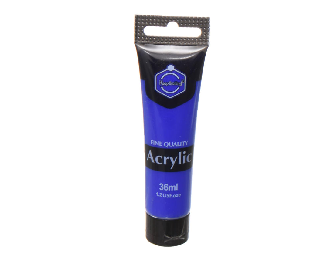 Keep Smiling AC-14/756 Acrylic Paint Tube 36MM Suitable For classroom, Homeschooling, And Individual Study Environments
