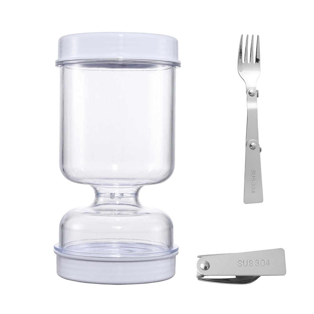 Pickles Jar Dry Wet Separation Pickles Jar Kitchen Pickles Hourglass Jar Kimchi Wet Dry Dispenser Accessory Plastic