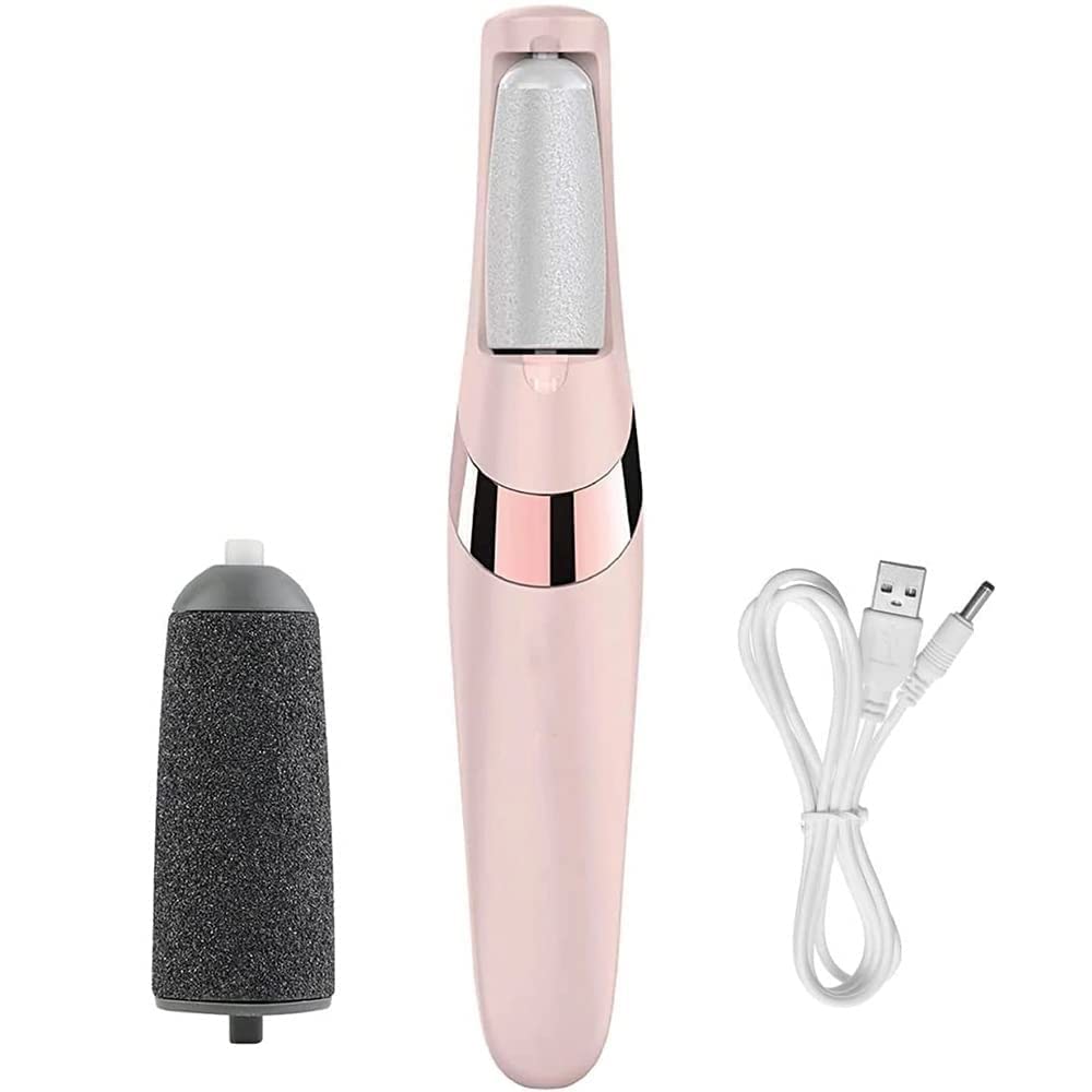 Callus Remover Rechargeable Pedicure Tool for Dead Skin |Foot Roller Callus Remover Hard and Dead Skin Remover |Feet Care Callus Remover | Pedicure for Hard Cracked Skin, Foot Scrubber Roller |