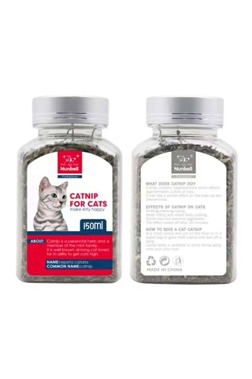 Nunbell Catnip for Cats (150ml)