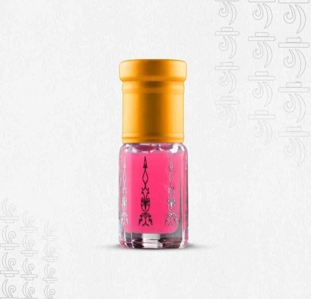 Women's Perfume Pomegranate with Elegant Motifs, 6ml, Gold Cap
