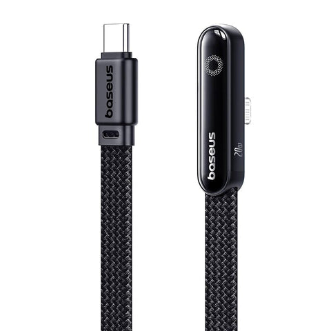 Baseus MVP3 2Meter 20W PD USB-C to Lightning Fast Charging Cable | Gaming Cable | 480Mbps Data Sync Cord | for Apple iPhone 14/13/12/11/X/Xs Max/7/8Plus, for iPad, iPod, Airpods - Black