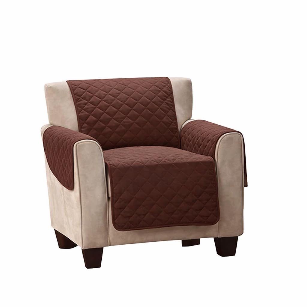 Recliner Chair Cover Non Slip Washable Furniture Protector Slipcover for Living Room and Pets, Easy Care Armchair Cover, Model SB-279