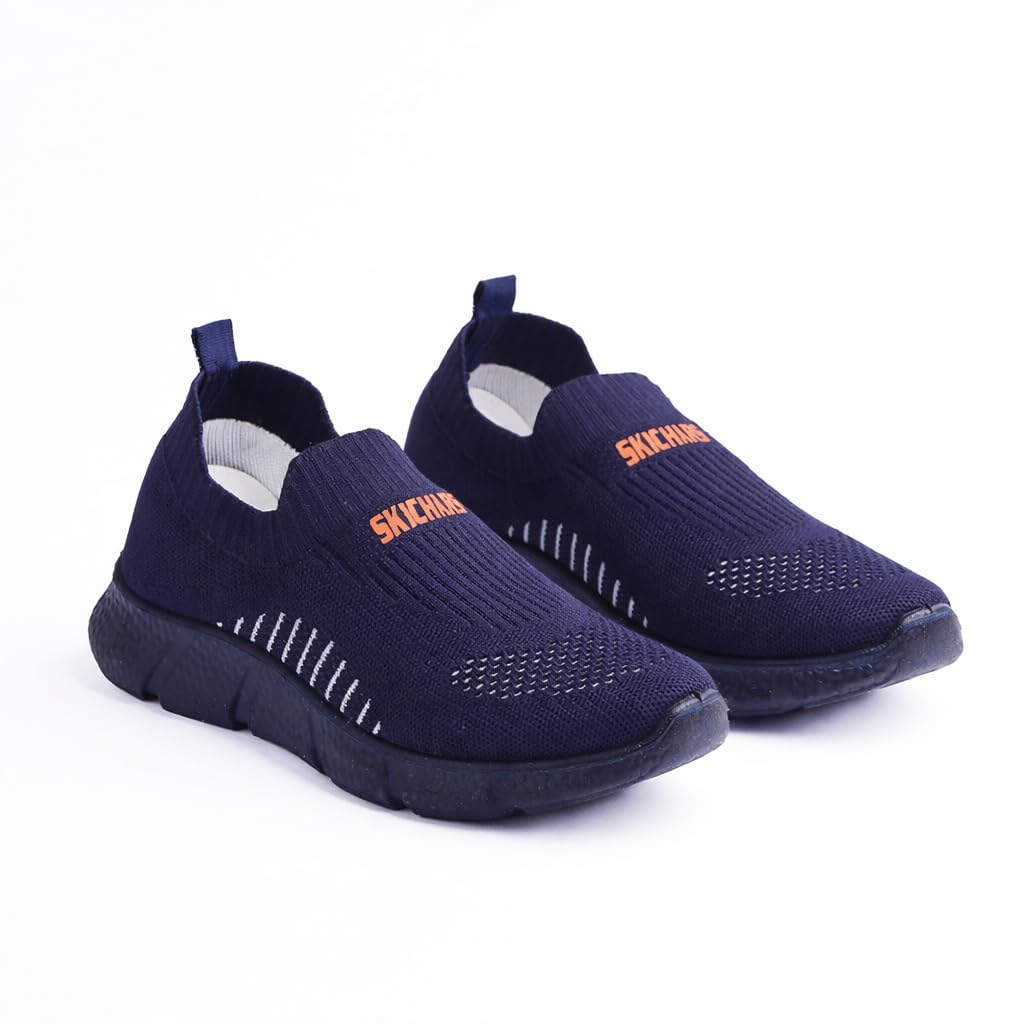Women’s Slip-On Knit Sneakers | Lightweight Breathable Walking Shoes | Flexible Cushioned Casual Shoes for Everyday Comfort 105F
