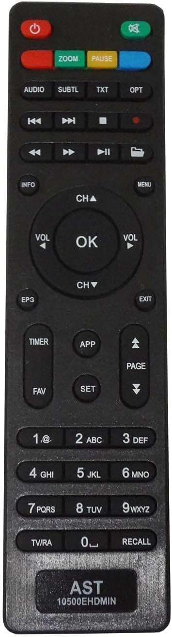 remote control for astra 10500E hd and astra 9900 max hd receiver