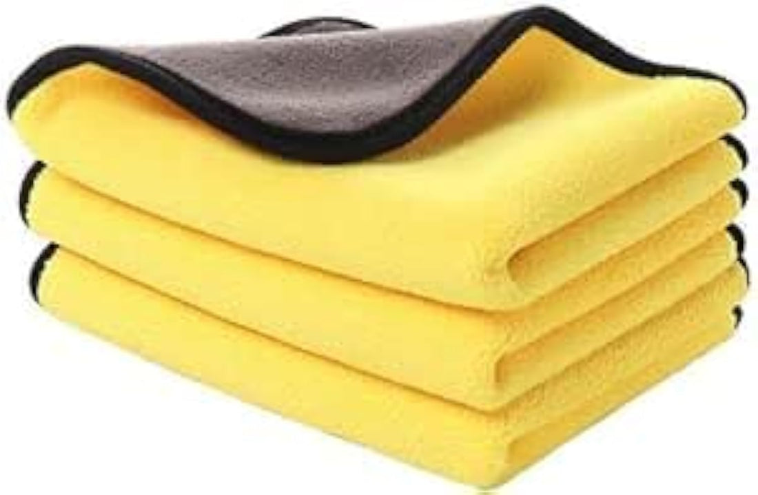 Drying & Cleaning towel for kitchen, windows, screen and car, microfiber towel, super absorbent (3)