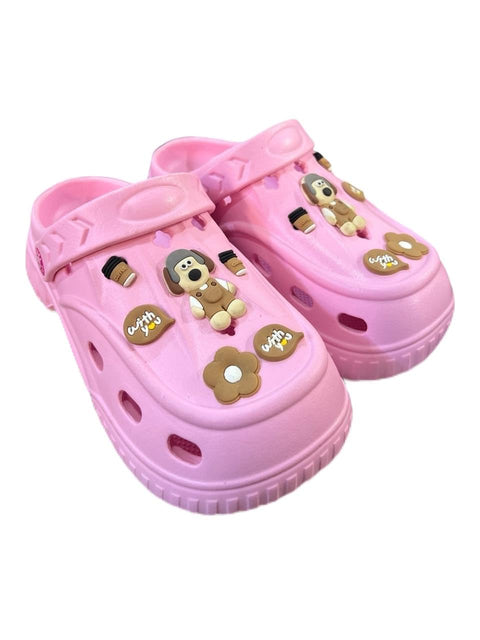 Girl's LOTUS Pure EVA - R - Clogs Pink, 32/33 EU