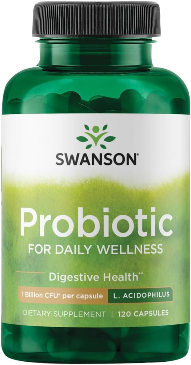 Daily Wellness Probiotic – Advanced Digestive & Immune Support – 120 Capsules