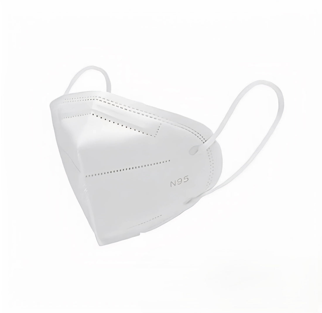 Muzzles with Breathable Inner Filter,White.