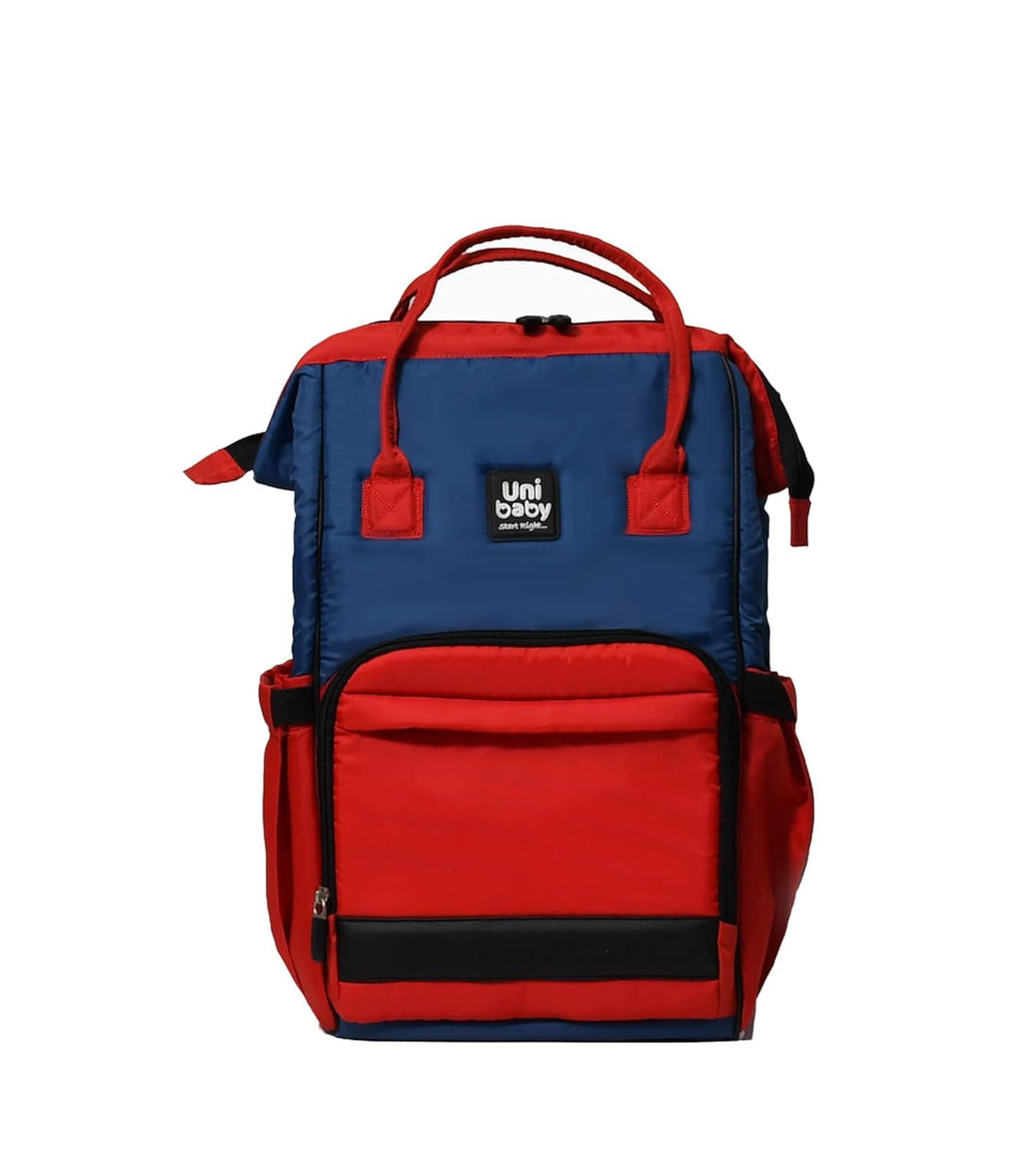 Uni Baby Diaper Bag Backpack Red and Dark Blue