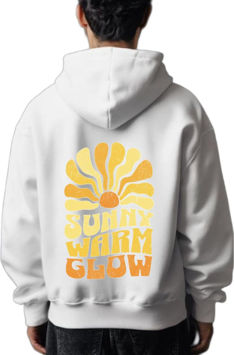Sunny Warm Glow Hoodie hoodie White