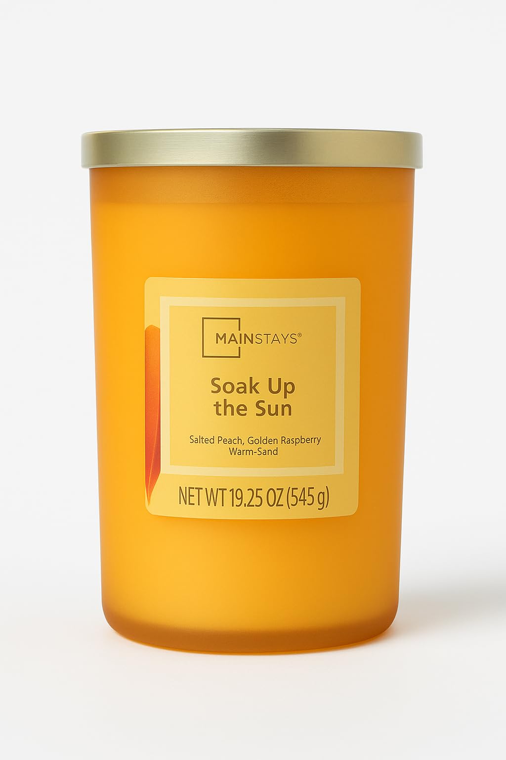 Kanawaty Scented 19.25 oz Candle Jar, SOAK UP THE SUN, Up to 110 Hours of Burn Time, Single-Wick