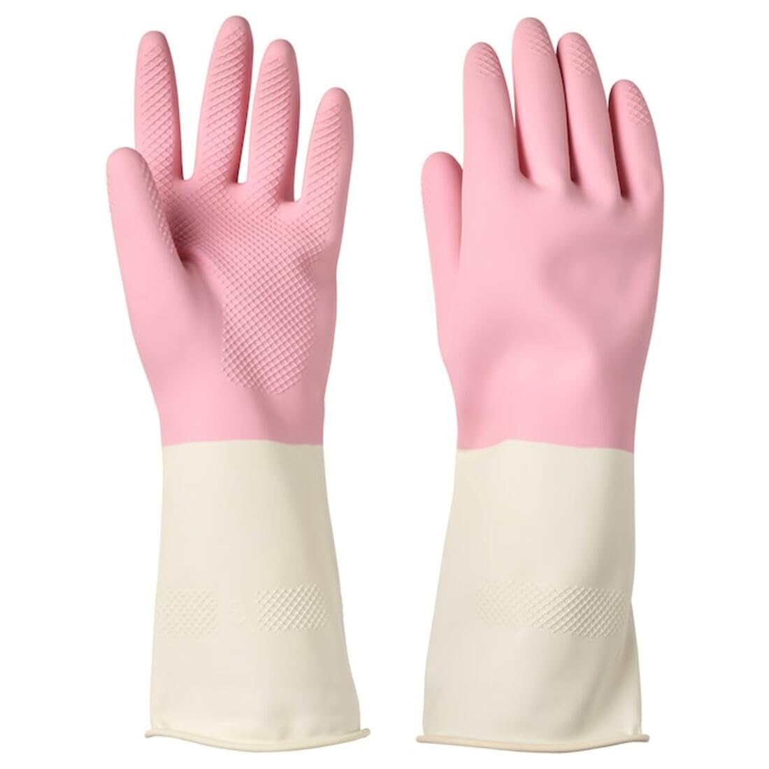 Digital Shoppy RINNIG Cleaning gloves, Natural latex, Small, pink.