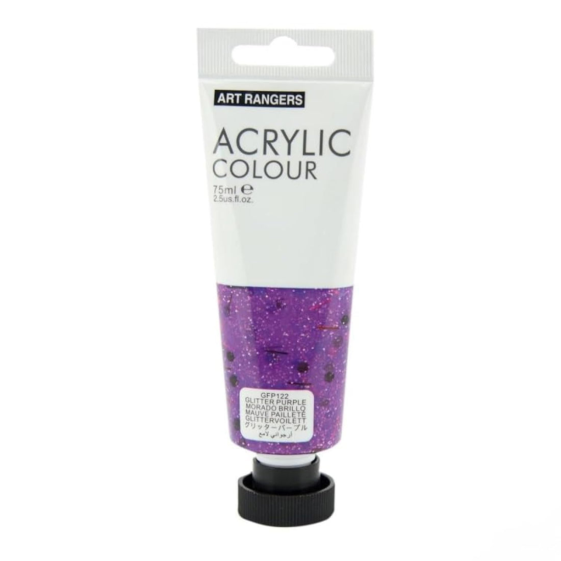 ART RANGERS Acrylic, 75ml - Glitter Purple 122