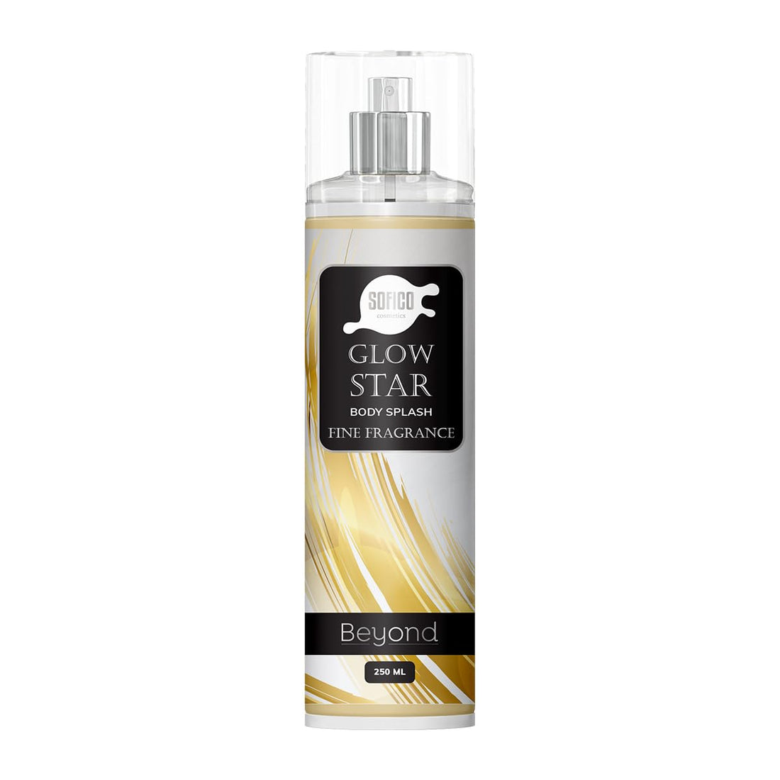 Beyond Glow Star Body Splash – 250 ml | Elegant Long-Lasting Fragrance Mist for Body & Hair