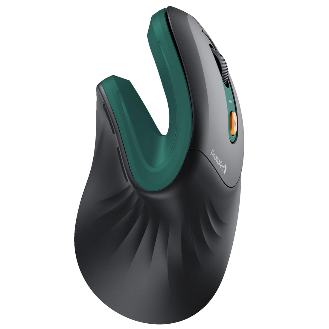 ProtoArc Ergonomic Mouse, EM11 NL Wireless Vertical Mouse, Ergo Mouse with Multi-Device, USB-C Rechargeable Mice for Windows, Mac OS, PC/Notebook/Laptop,Green