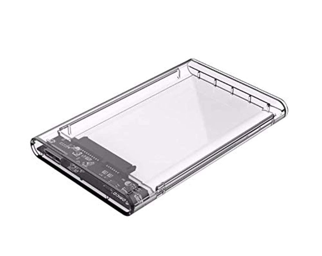2.5 inch SATA to USB3.1 HDD Adapter External Hard Drive Enclosure 5Gbps High-Speed Support UASP SATA III Hard to USB Type-C for HDD/SSD Hard Disk