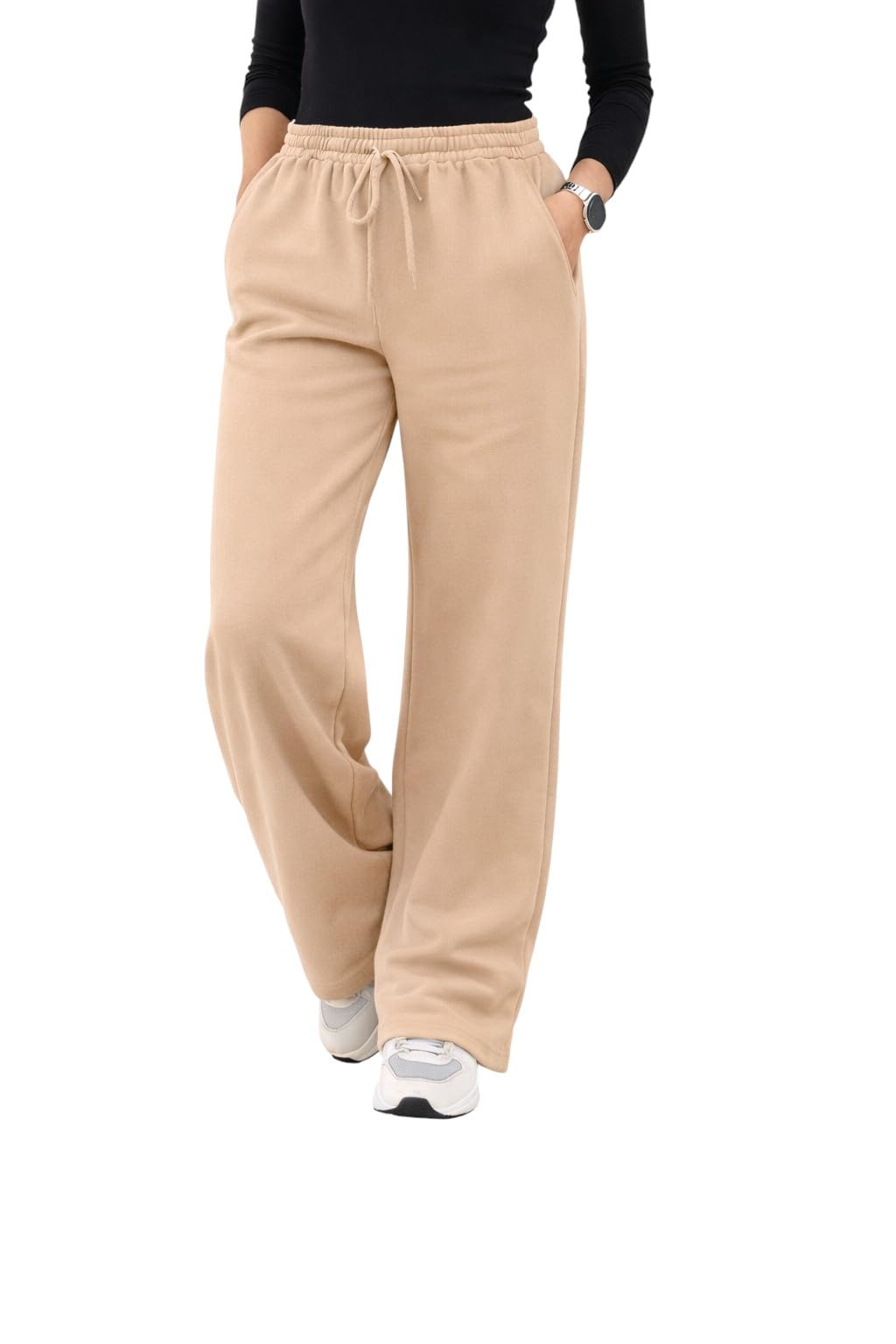 Meza Women's Cotton Loose Pants, Casual Style, Soft and Comfortable Cotton Material, Multi Color