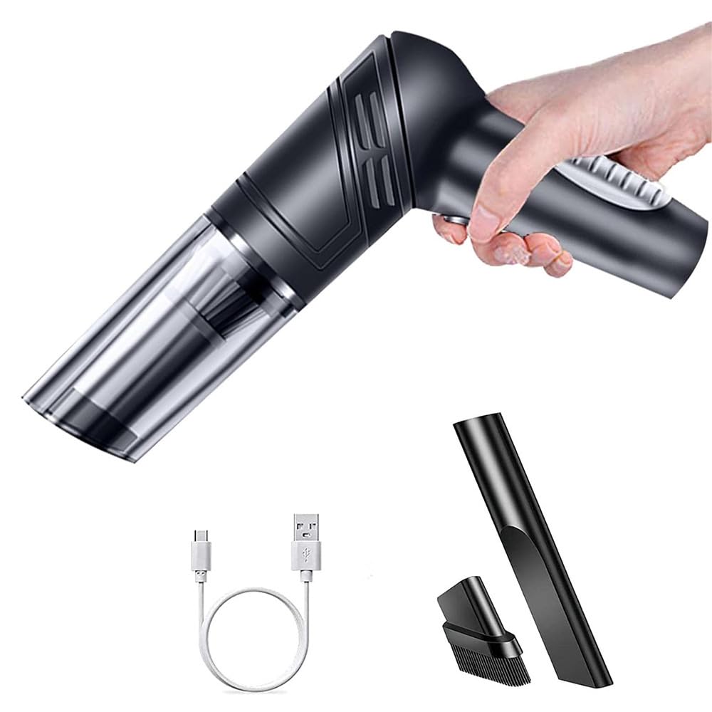 PR-0327 Portable Vacuum Cleaner Cordless and Rechargeable for Car and Home 2000mAh / 120W - 12V
