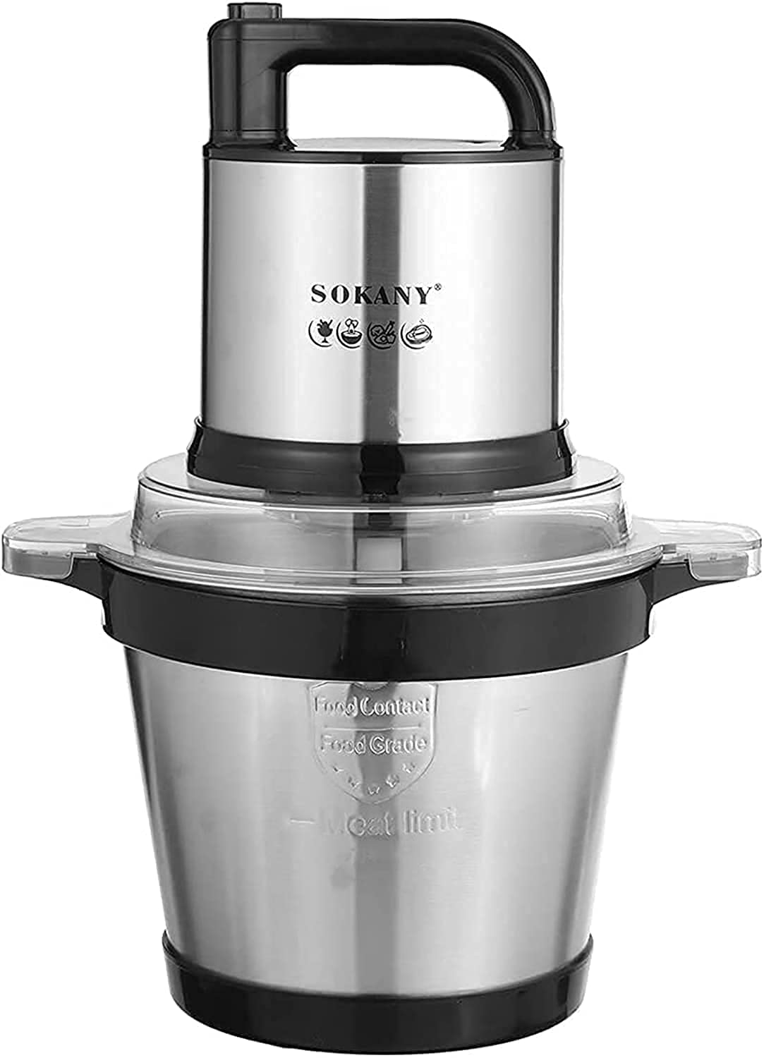 one year warranty_Sokany SK-7028 Stainless Body Chopper