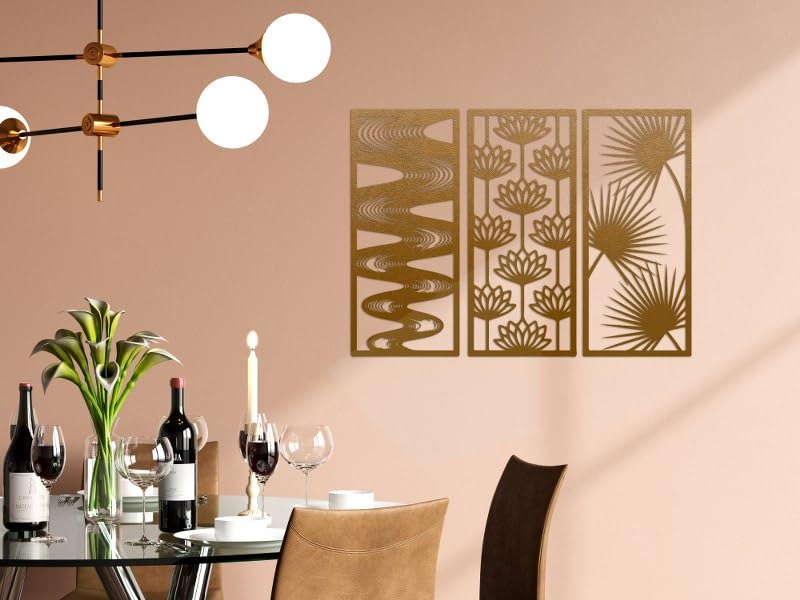 Elements of Serenity Trio Wood Wall Art