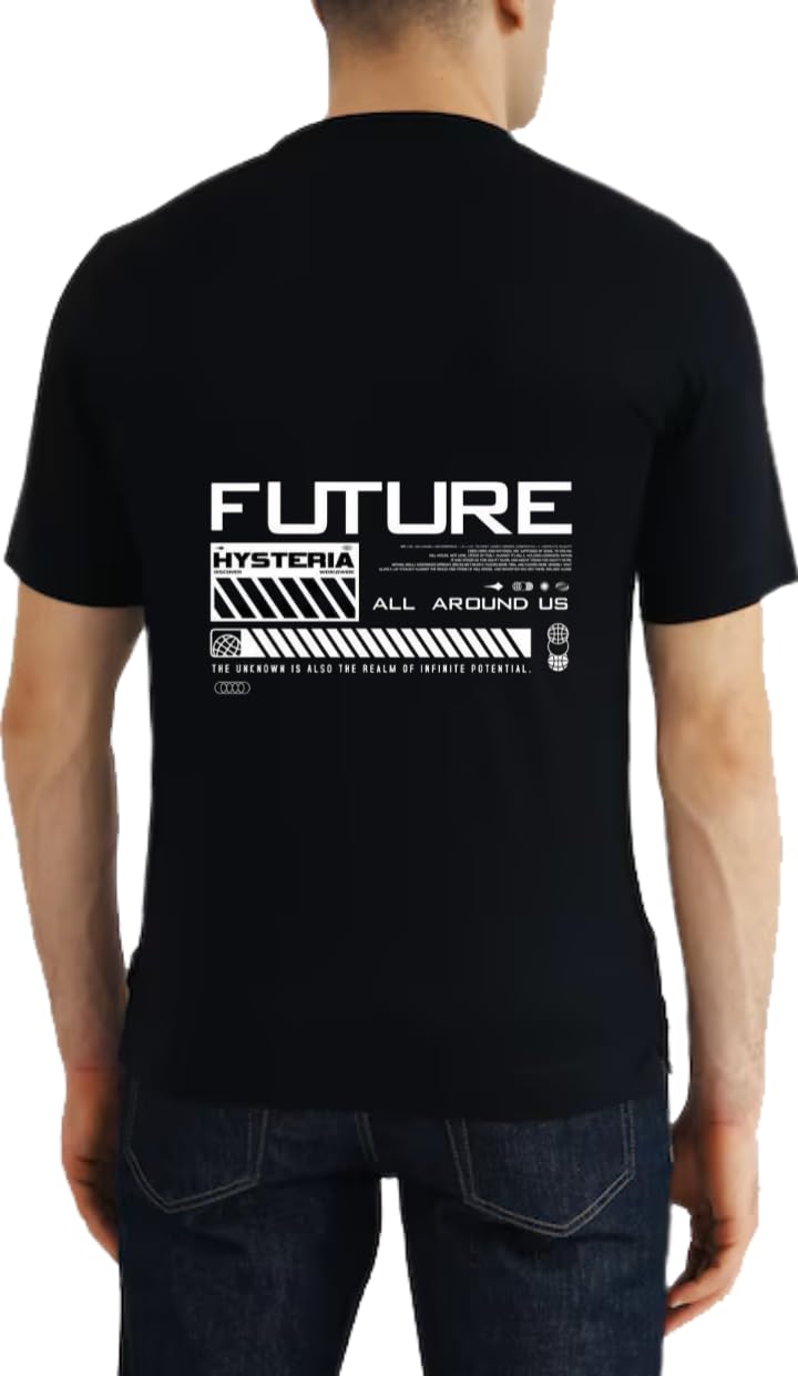 FUTURE HYSTERIA ALL AROUND US T-shirt Back Black