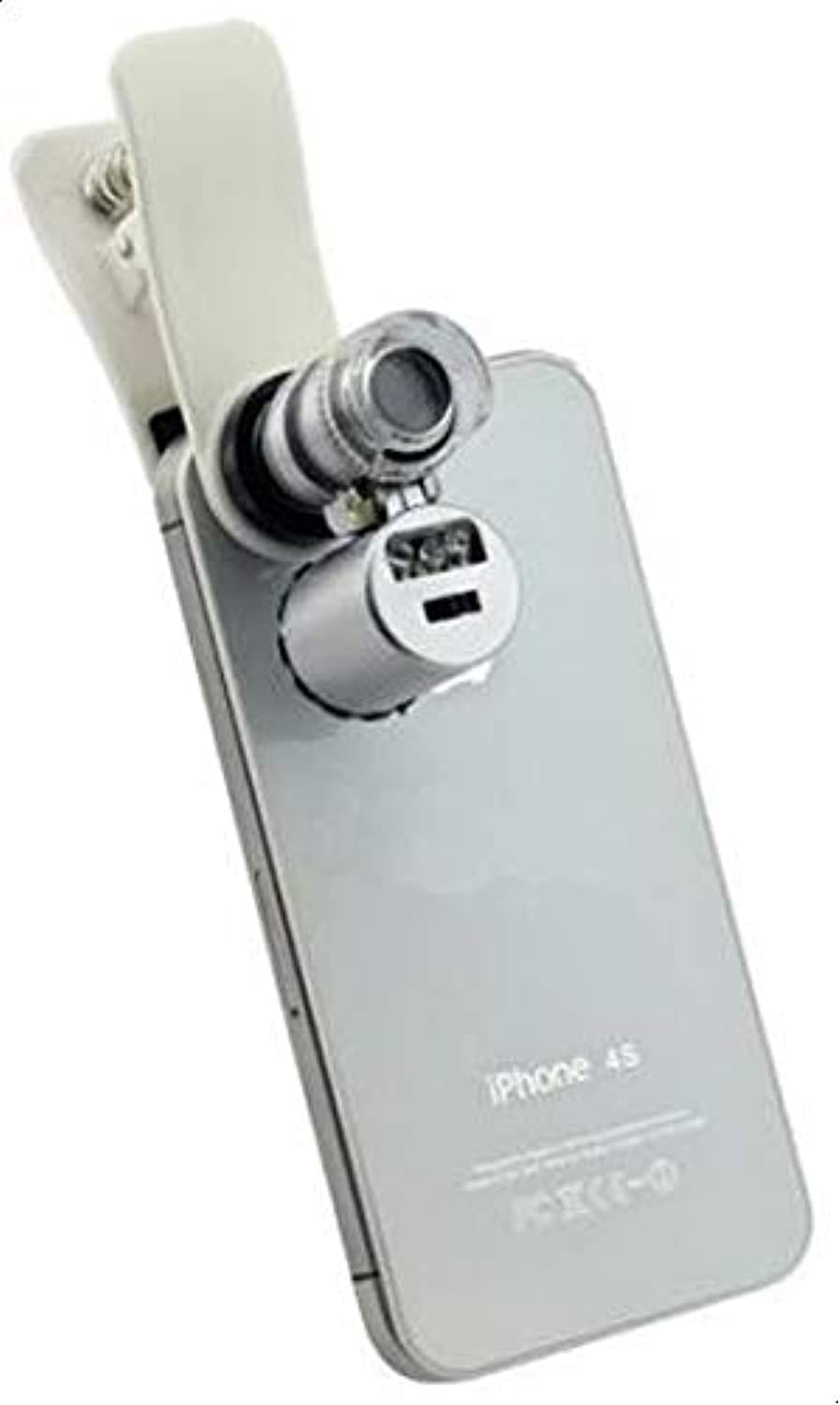 Mobile Phone Microscope Magnifier Micro Lens 60X Optical Zoom Telescope Camera