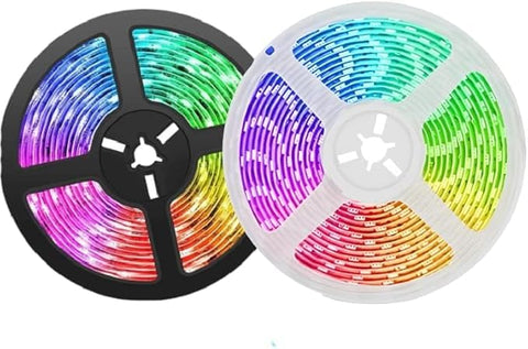 LED Strip Light, 5m RGB Colour Changing, 300 SMD with Remote Control and Power Supply