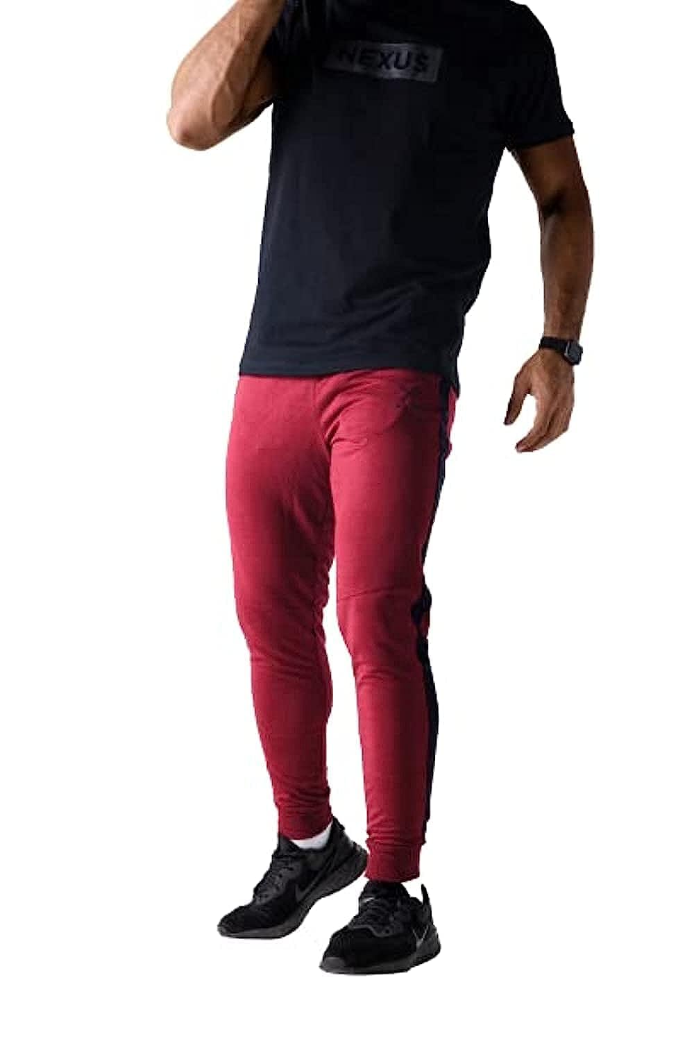 Nexus Men Stripe Cotton Sweatpants