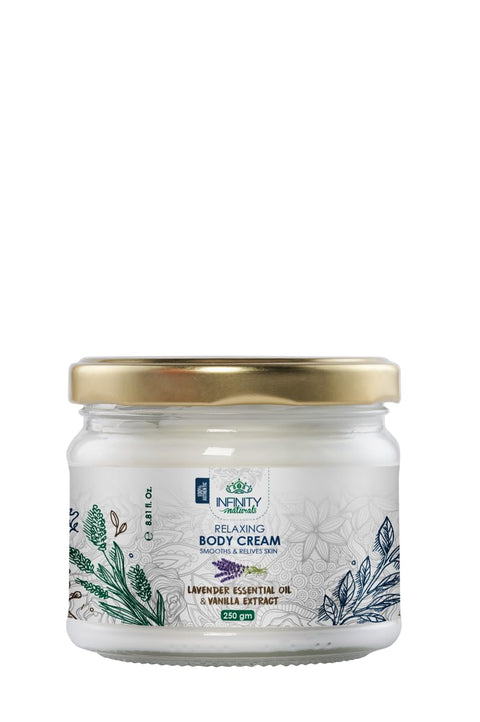 Relaxing Body Cream Lavender Essential Oil & Vanilla Extract