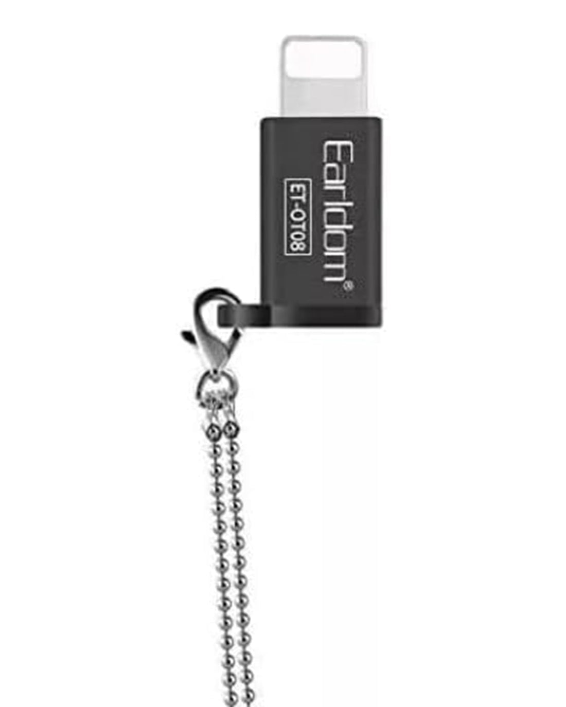 Earldom et-ot08 lightning to micro charge adapter otg adapter - black