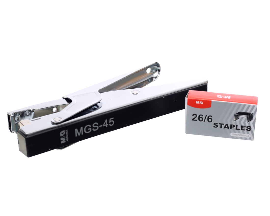 M&G Pliers Stapler, Robust Heavy-Duty Design for Efficient Binding of Thick Documents