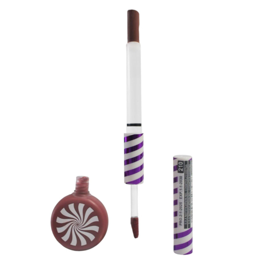 Might Cinema Double Side Lip Stick &Lip Gloss Lollipop-Shade Number 210