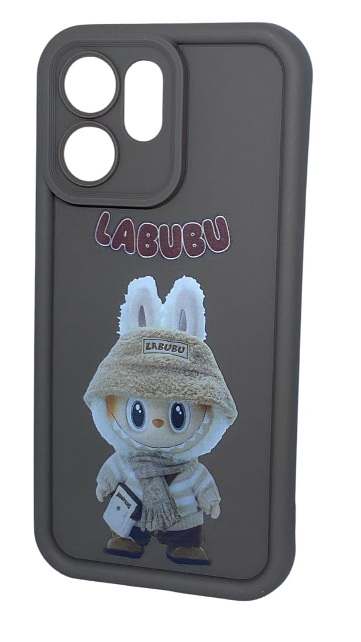 3mara store Compatible with Oppo Reno 14F Silicone Case with Raised Edges New Youth Design Premium Quality Material Shockproof Case Cover (23)