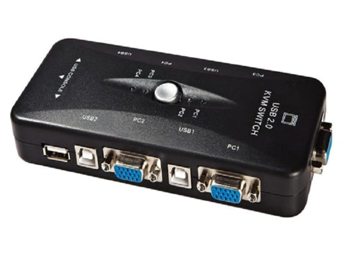 Generic KVM SWITCH USB 4 PC TO 1 VGA