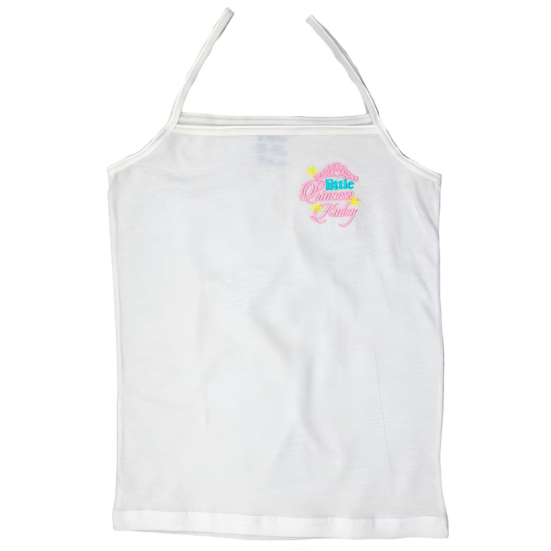 Papillon Girls Sleeveless Undershirt Embroidered Princess Base Layer Top (pack of 1)