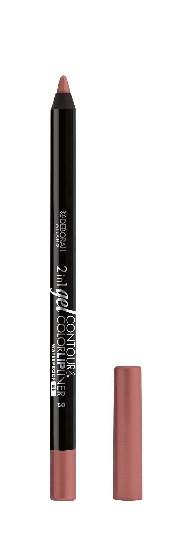 DEBORAH 2en1 Gel Contour&Couleur CRAYON LEVRES 02