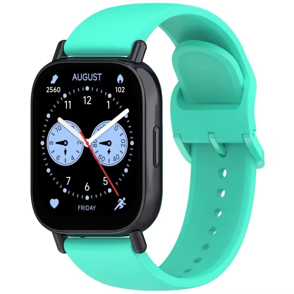 Fekra Straps Compatible with Xiaomi Redmi Watch 5 Active/Redmi Watch 5 Lite Bracelet, 22mm Soft Silicone Replacement Band Sports Strap Wristbands [Wear-resistant] [breathable]