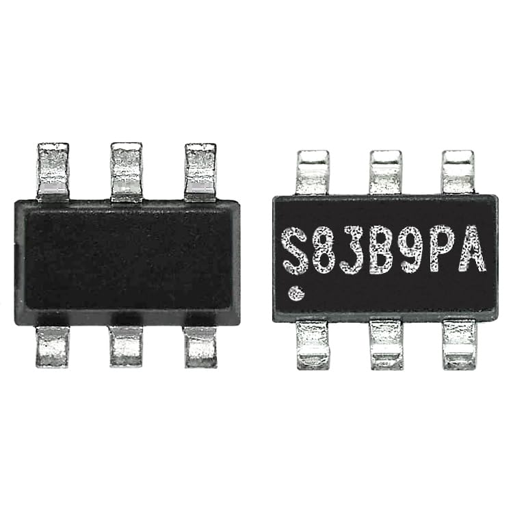 Essie 5pcs Signal and Power STI8033 STI 8033 S83B S83 SOT23-6 for Mini Receiver IC Signal or Power Compatible with Sunplus Receiver