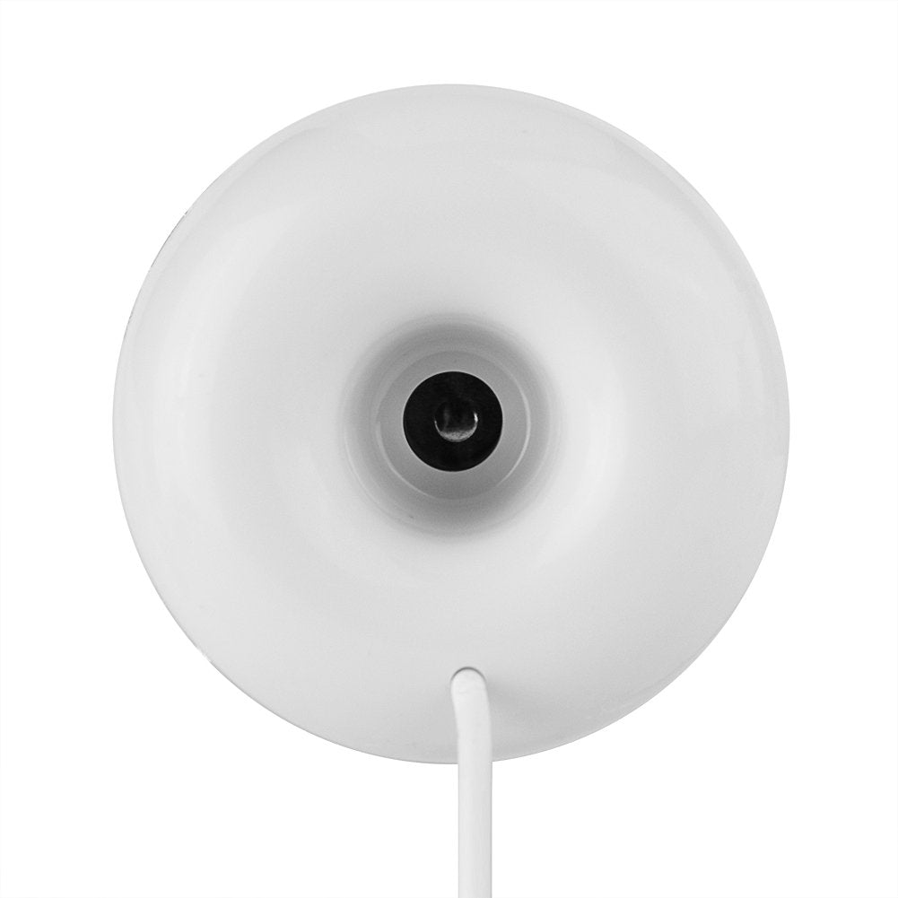 Sanpyl Portable Mini USB Humidifier, Doughnut shaped Small Mist Atomization Spray Humidifying Device for Home Dormitory Office Car(White)